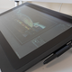 The Cintiq 16's anti-fingerprint coating also makes it susceptible to glare, so find yourself a dark studio to work in.
